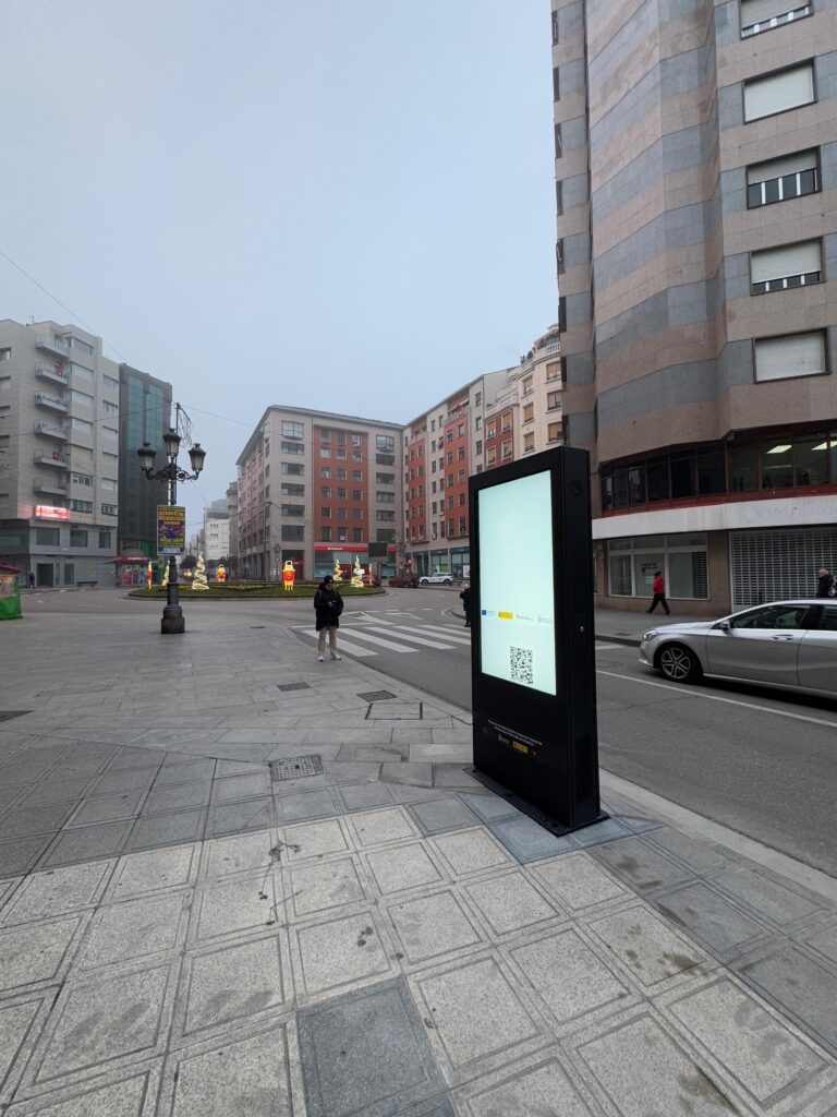 pantalla para exterior
