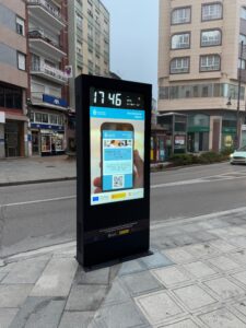 pantalla para exterior