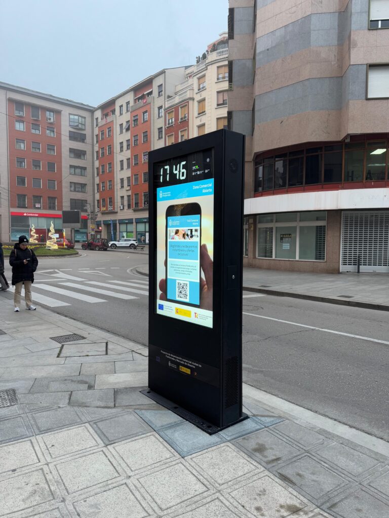 pantalla para exterior