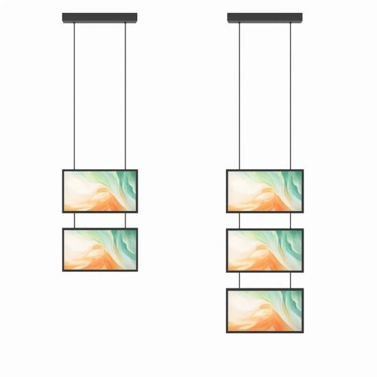 escaparate multiple colgante