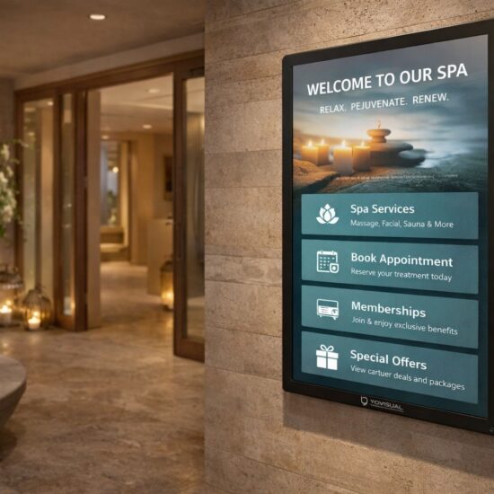 pantalla kiosk lcd de interior