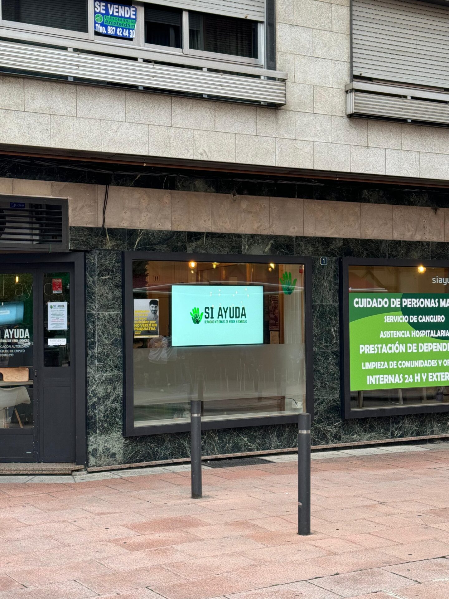 Pantalla digital para farmacia