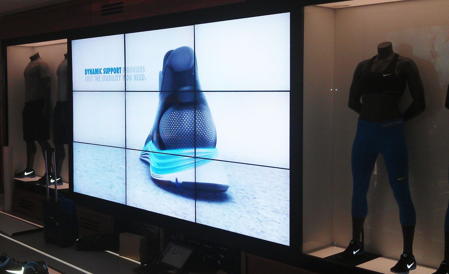 Videowall modular publicitario