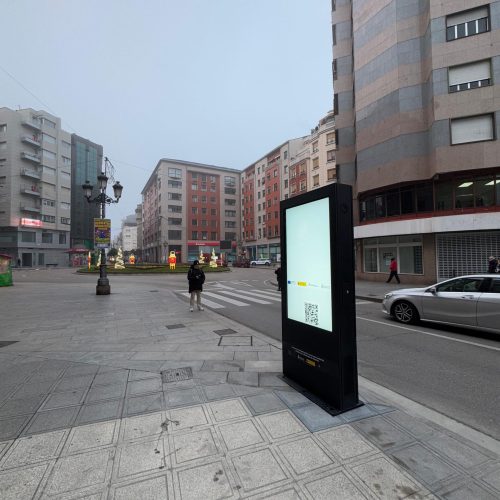 pantalla para exterior